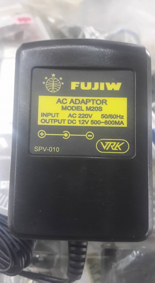ขาย , อะแดปเตอร์12V , DC , 500-800mA , ชนิดขั้ว+อยู่ใน รุ่น , M20S , ยี่ห้อ , FUJIW , AC , ADAPTER , DC , อะแดปเตอร์12VDC , 500MA , ราคา , ตัวละ , . . . . , หน่วย , บาท