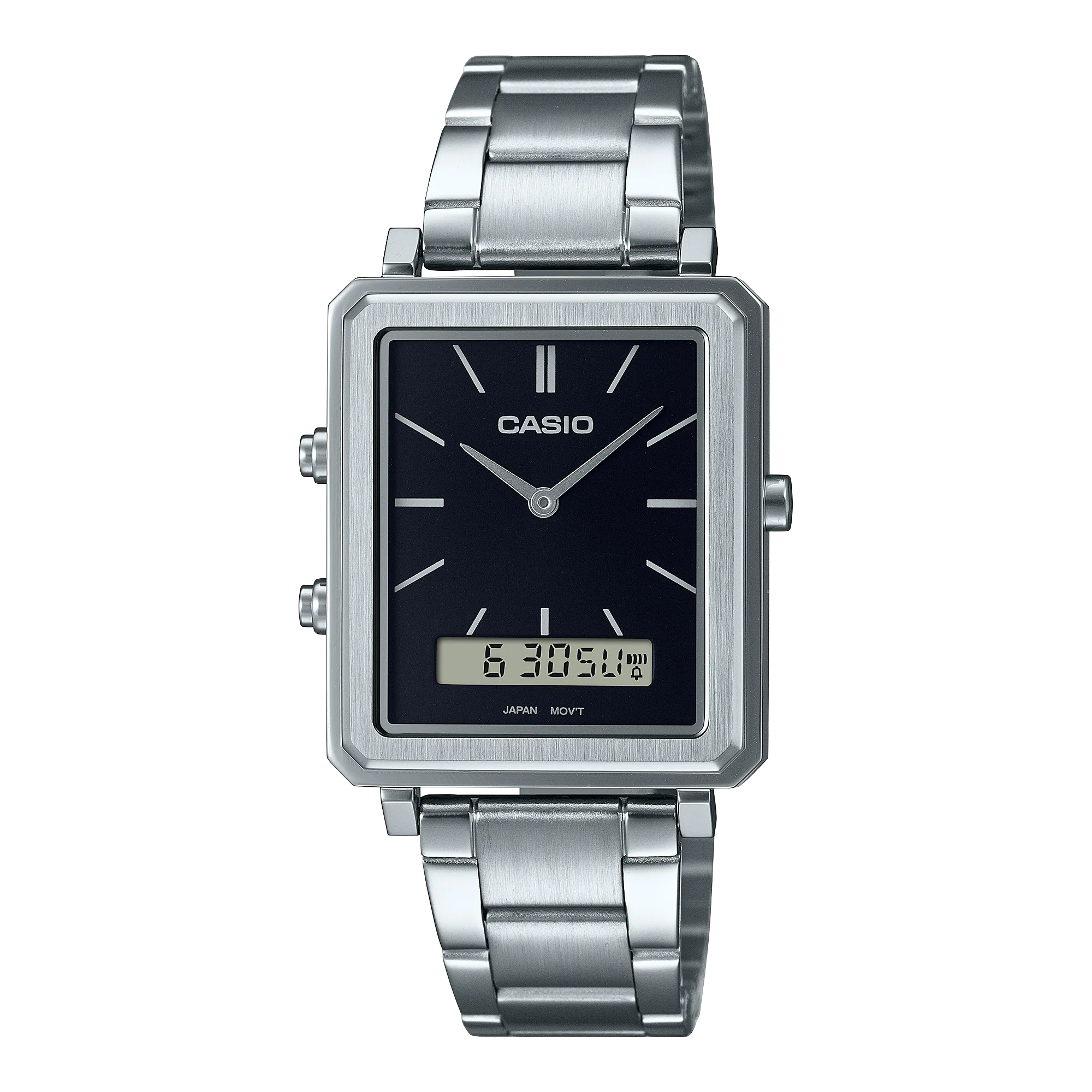 MTP-B205D-1E | ระบบผสมอะนาล็อก-ดิจิตอล | Dress | นาฬิกา