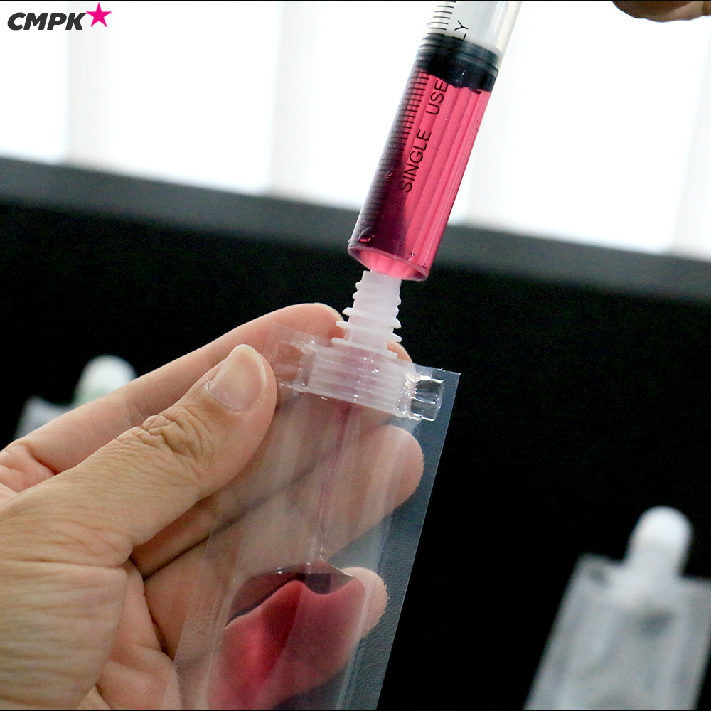 ถุงหวานเย็น ฝาเกลียวใส่น้ำหวาน เยลลี่ ซอส ของเหลว น้ำจิ้ม ชานม แบบใส พร้อมฝาปิด 5-60mL