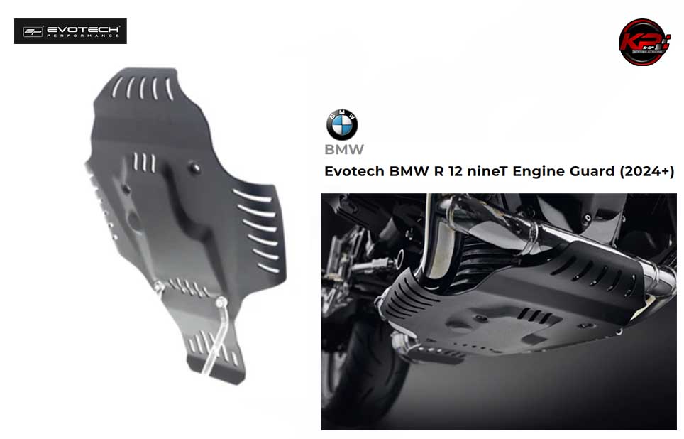 การ์ดเครื่อง Evotech BMW R 12 nineT Engine Guard (2024+)