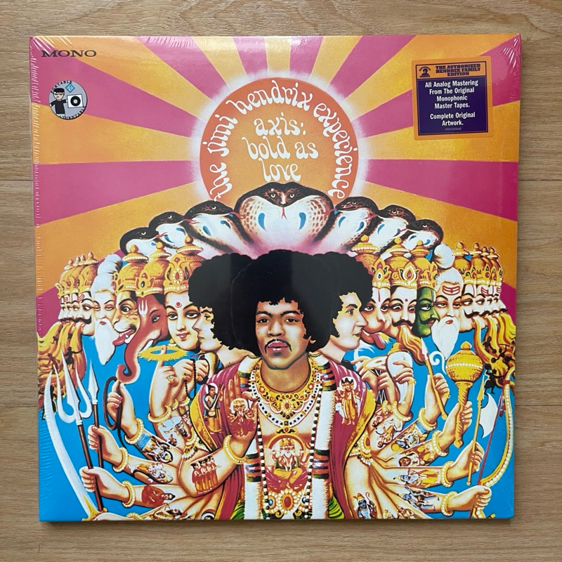 แผ่นเสียง The Jimi Hendrix Experience - Axis: Bold As Love , Vinyl, LP, Album, Reissue, Repress, Stereo ,US มือหนึ่ง ซีล
