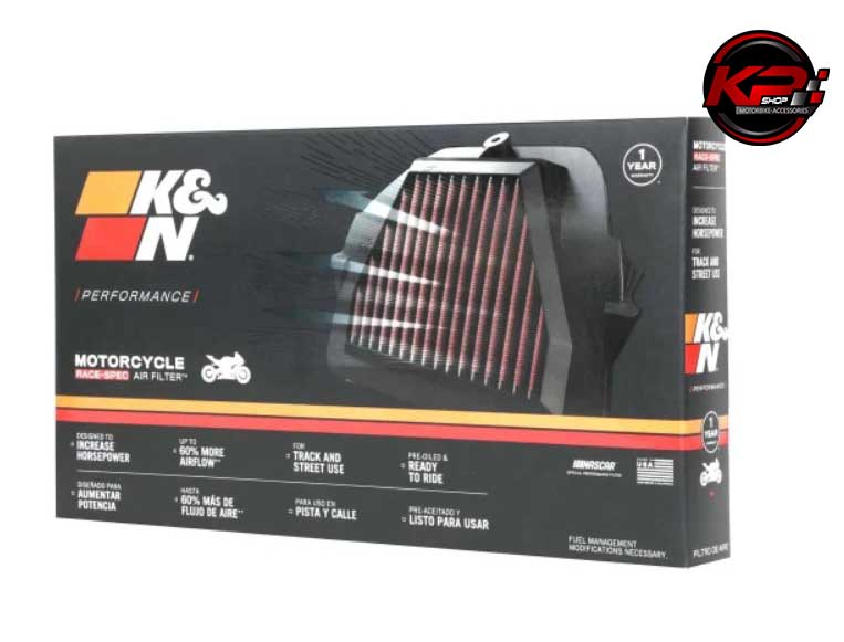 กรองอากาศ K&N BM 1010R FOR BMW S1000RR RACING 2009-2022