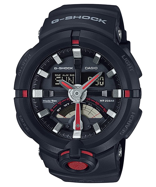 Casio G-Shock GA-500 Analog-Digital Watch for Urban Sports รุ่น GA-500-1A4