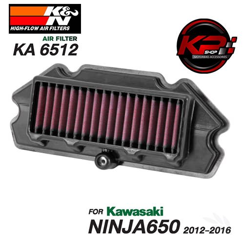 กรองอากาศ K&N KAWASAKI NINJA 650 / ER6N (12-16) (KA 6512)