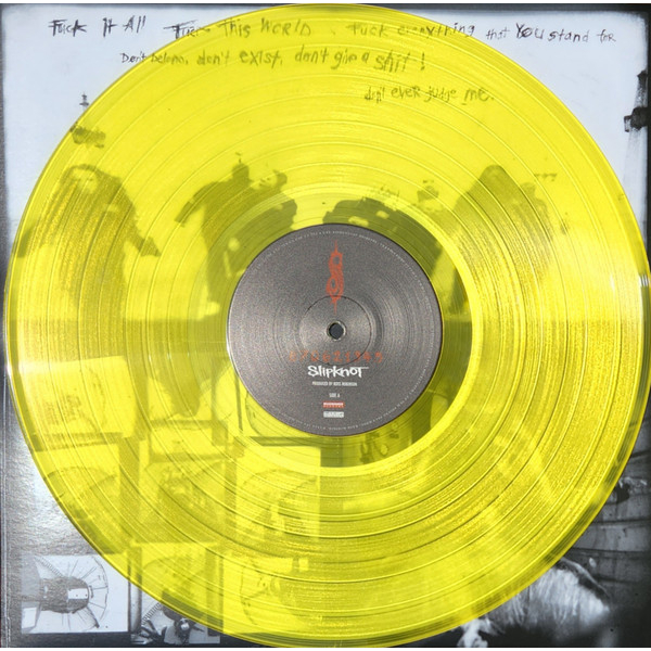 แผ่นเสียง Slipknot - Slipknot , **Yellow Vinyl, LP, Album, Limited Edition, Reissue, แผ่นเสียง มือหนึ่ง ซีล