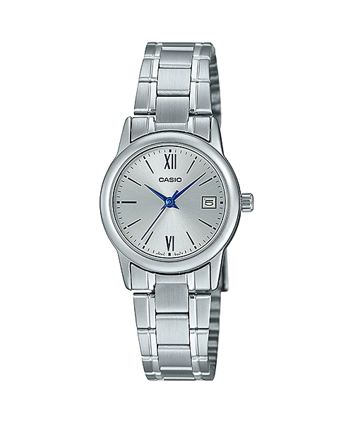 Casio Standard อะนาล็อก-สุภาพสตรี รุ่น LTP-V002D-7B3