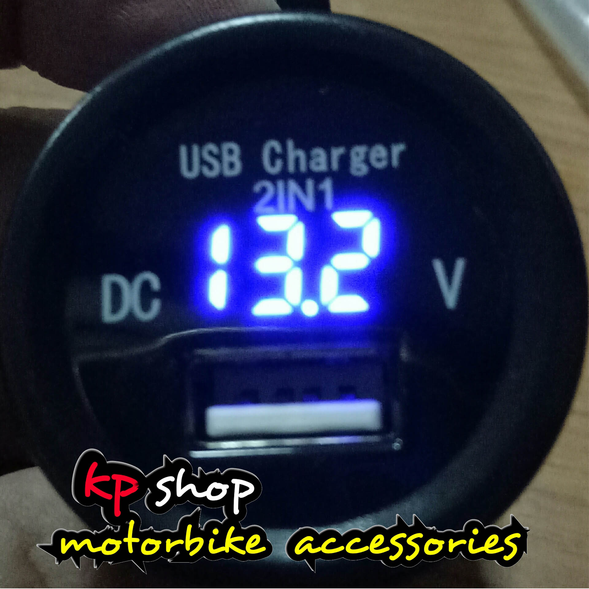 usb 1 port พร้อม voltmeter