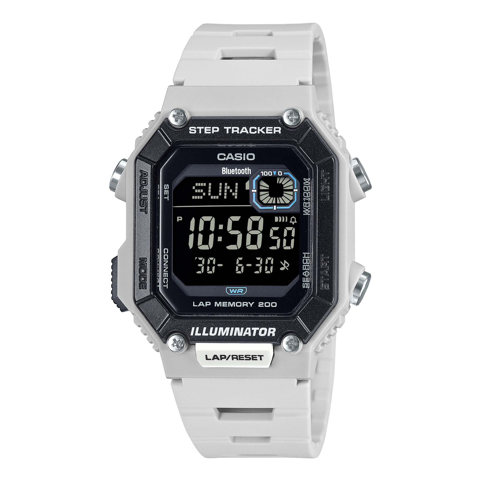 WS-B1000-8BV | ดิจิตอล | วัยหนุ่มสาว | นาฬิกา | CASIO