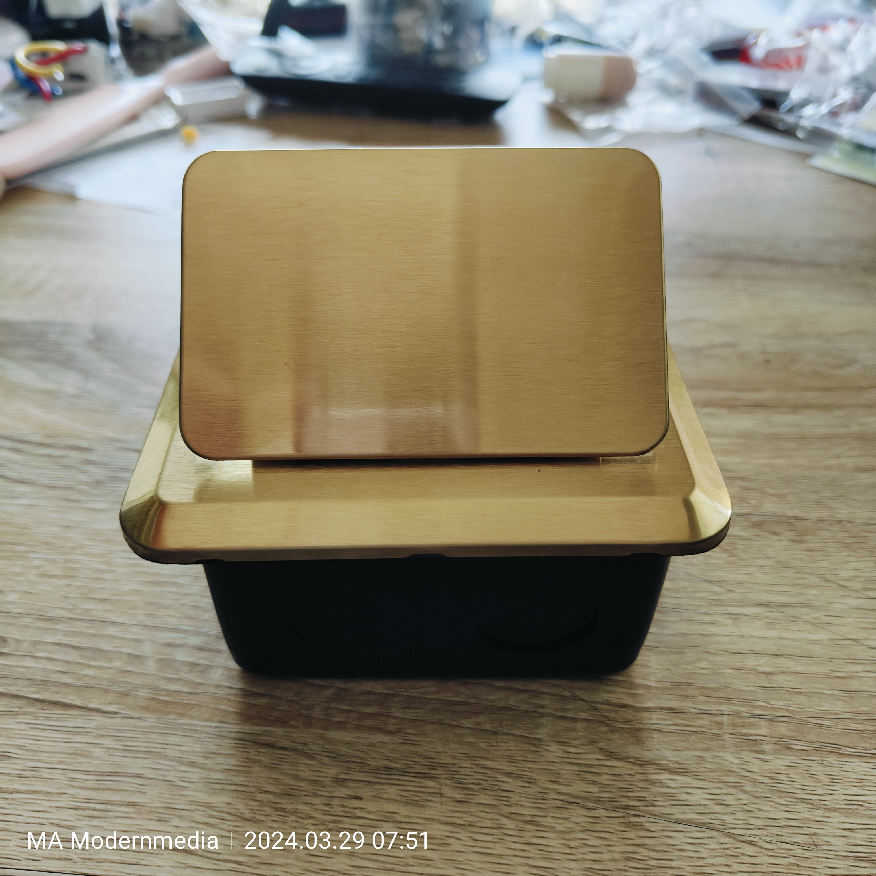 POP-UP HDMI+ปลั๊กกราวเดี่ยว Panasonic (HDMIมีสายเมีย-เมีย)