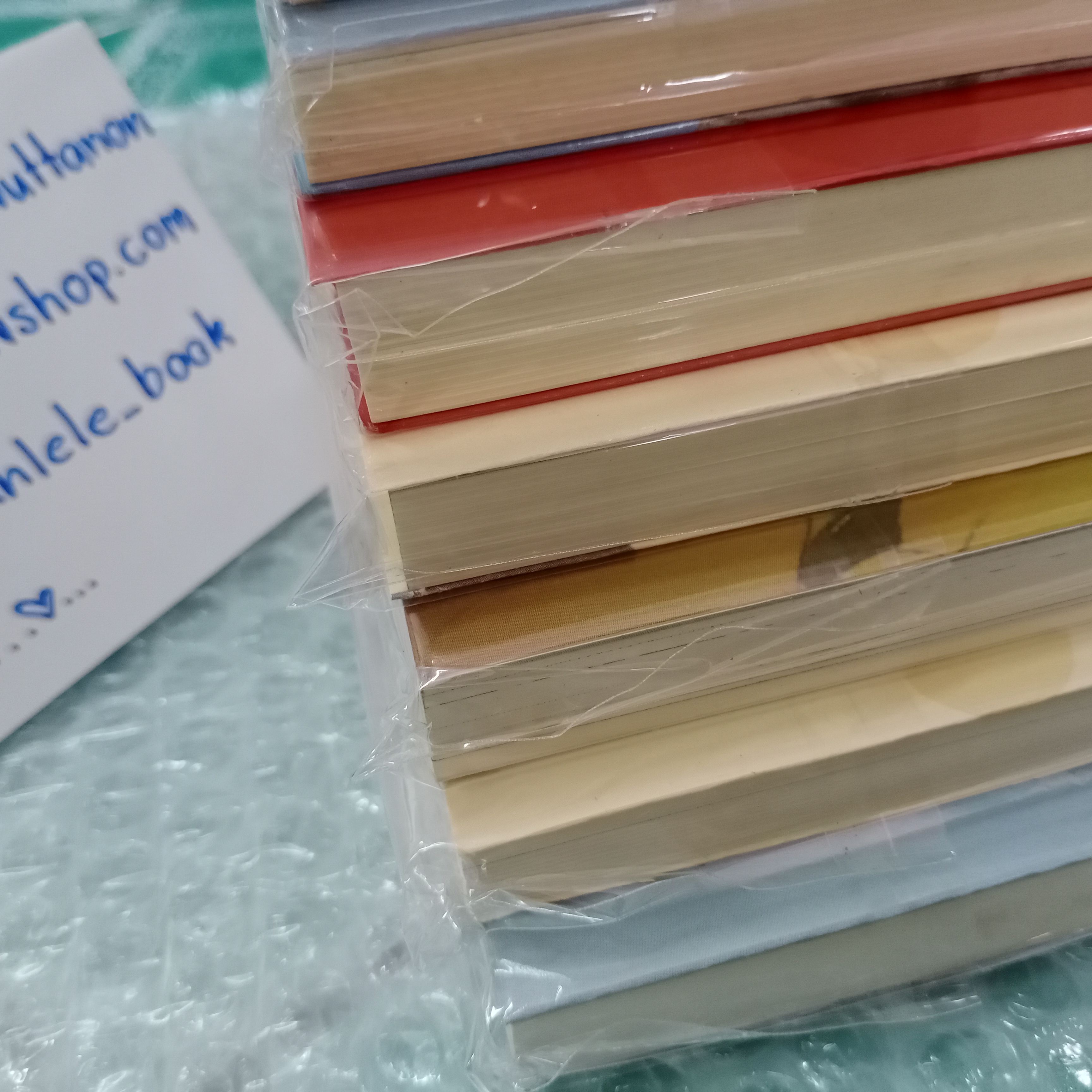 [นิยายวาย] เซ็ต Slaver 8 เล่ม + โดจิน 2 เล่ม + ที่คั่น/โปสการ์ด