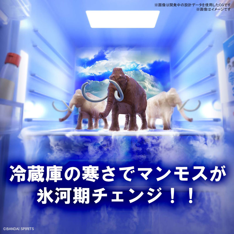 1062179 BANDAI SPIRITS Exploring Lab Nature Mammoth