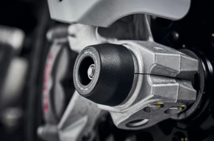 กันล้มหน้า Evotech Front Spindle Bobbins - Ducati DesertX (2022+)