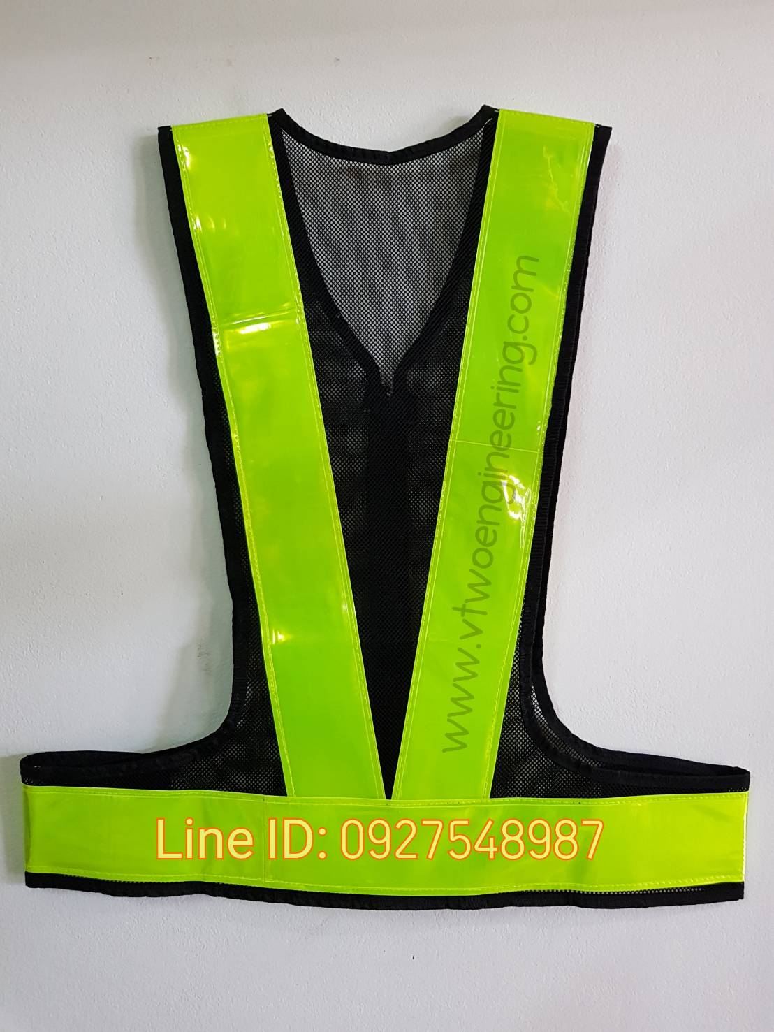เสื้อจราจรสะท้อนแสง RV-10-10