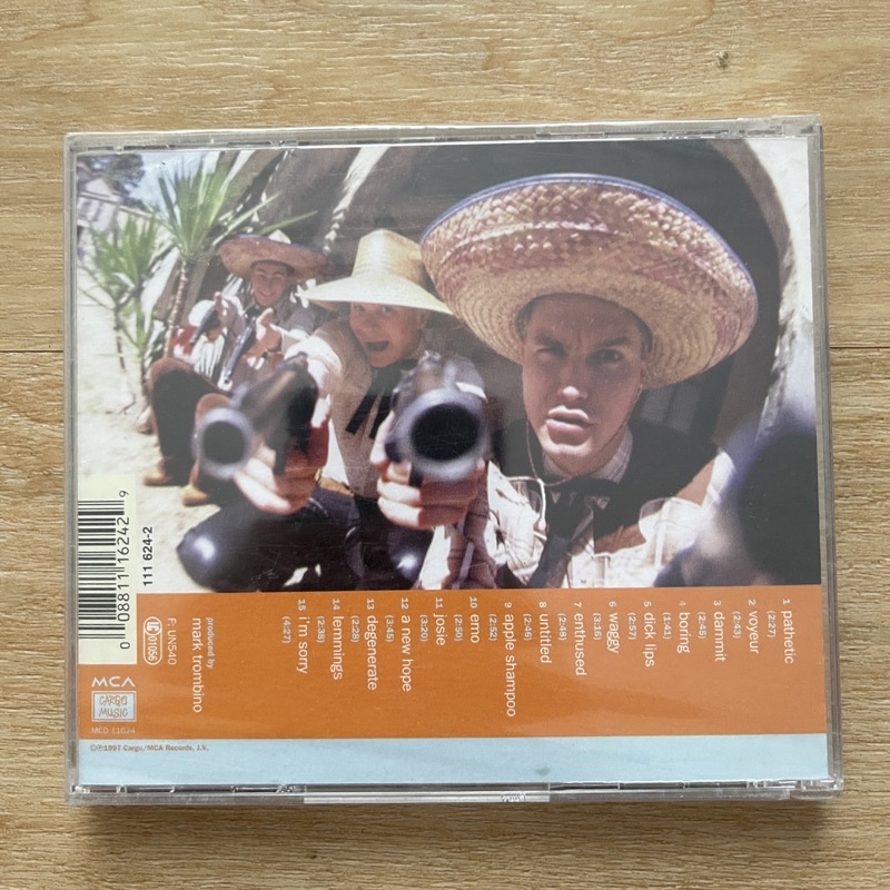 CD ซีดีเพลง Blink-182 – Dude Ranch แผ่นแท้ ใหม่ ซีล