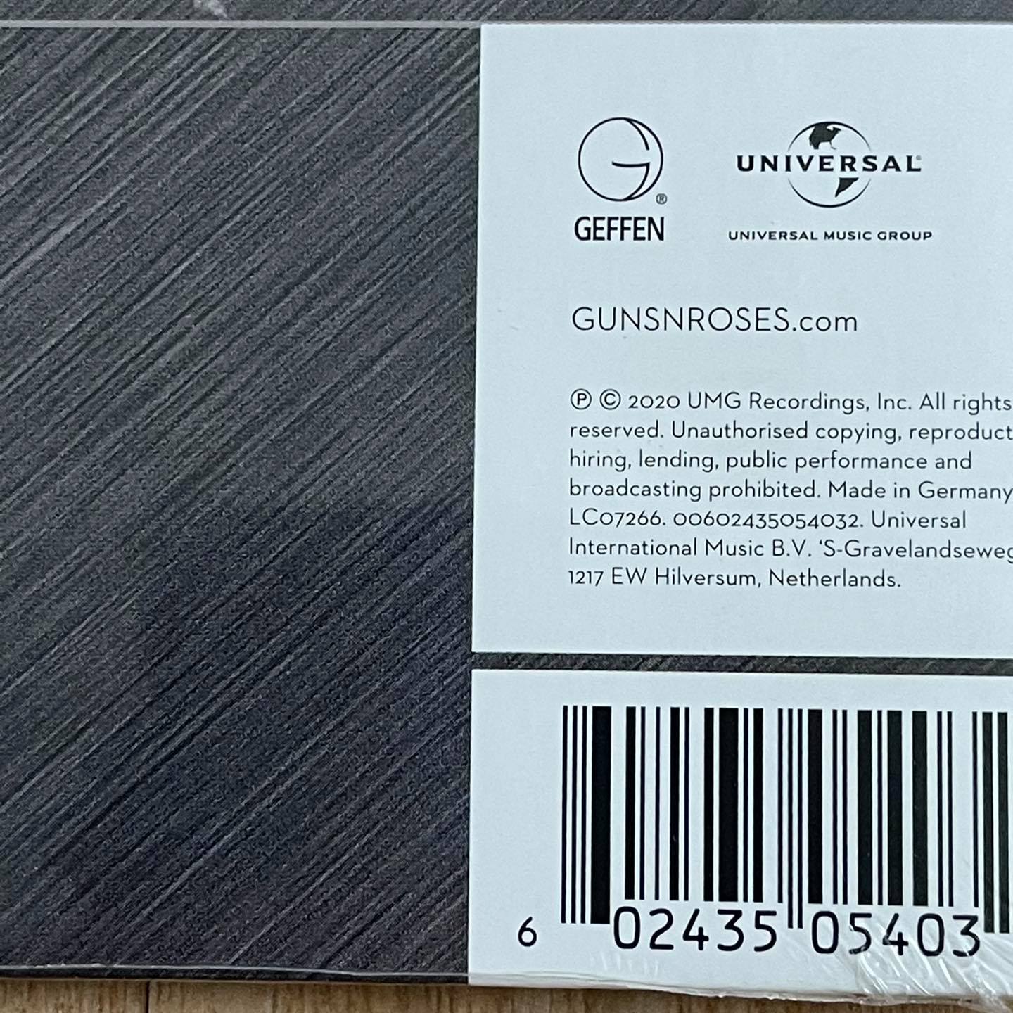 แผ่นเสียง Guns N' Roses Greatest hits 2 lp splatters colour vinyl แผ่นเสียงมือหนึ่ง ซีล