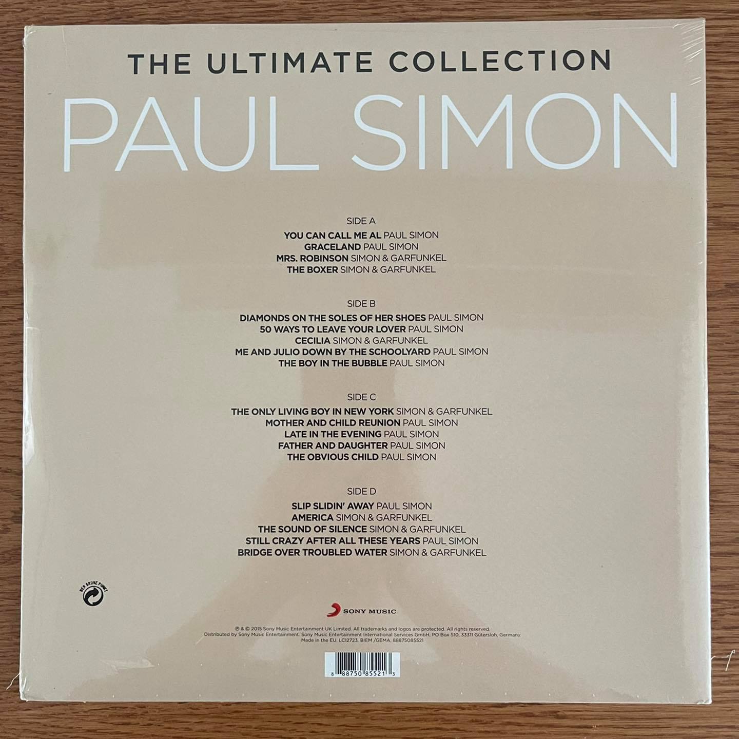 แผ่นเสียง Paul Simon – The Ultimate Collection 2 × Vinyl, LP, Compilation, 180g แผ่นเสียงใหม่ ซีล