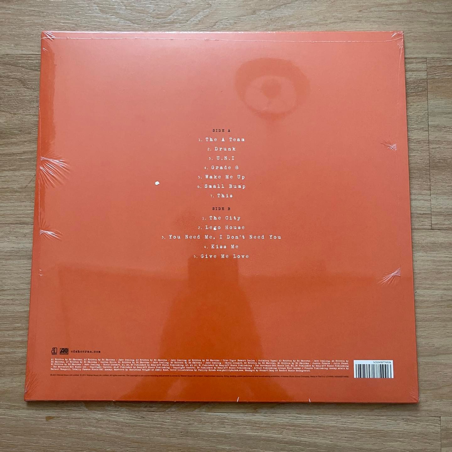 แผ่นเสียง Ed sheeran + , Vinyl, LP, Album,Eu มือหนึ่ง ซีล