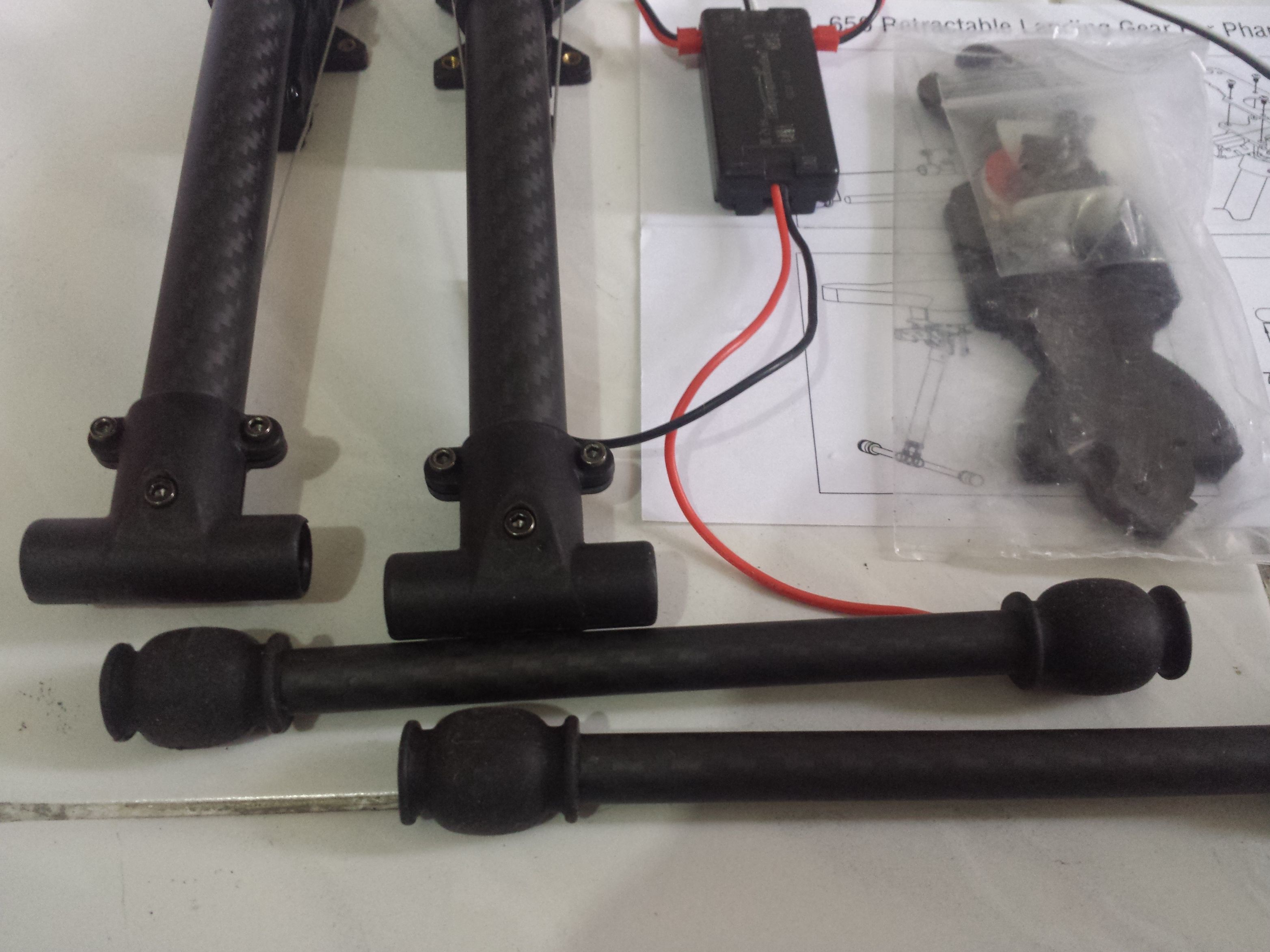 ขาพับไฟฟ้าสำหรับ Multi Size 450-550 (Retractable Landing Skid)