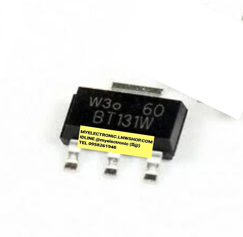 BT131W-600ตัวถังSOT-89ยี่ห้อราคาตัวละบาท