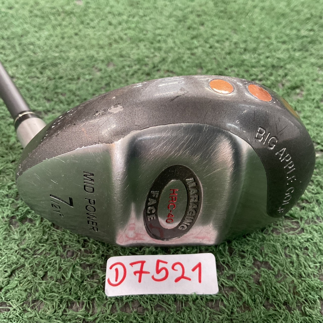 UTILITY 21 องศา BIG APPLE GOLF : HRC-40 7/ BIO-MATCH FLEX-R ก้านกราไฟร์