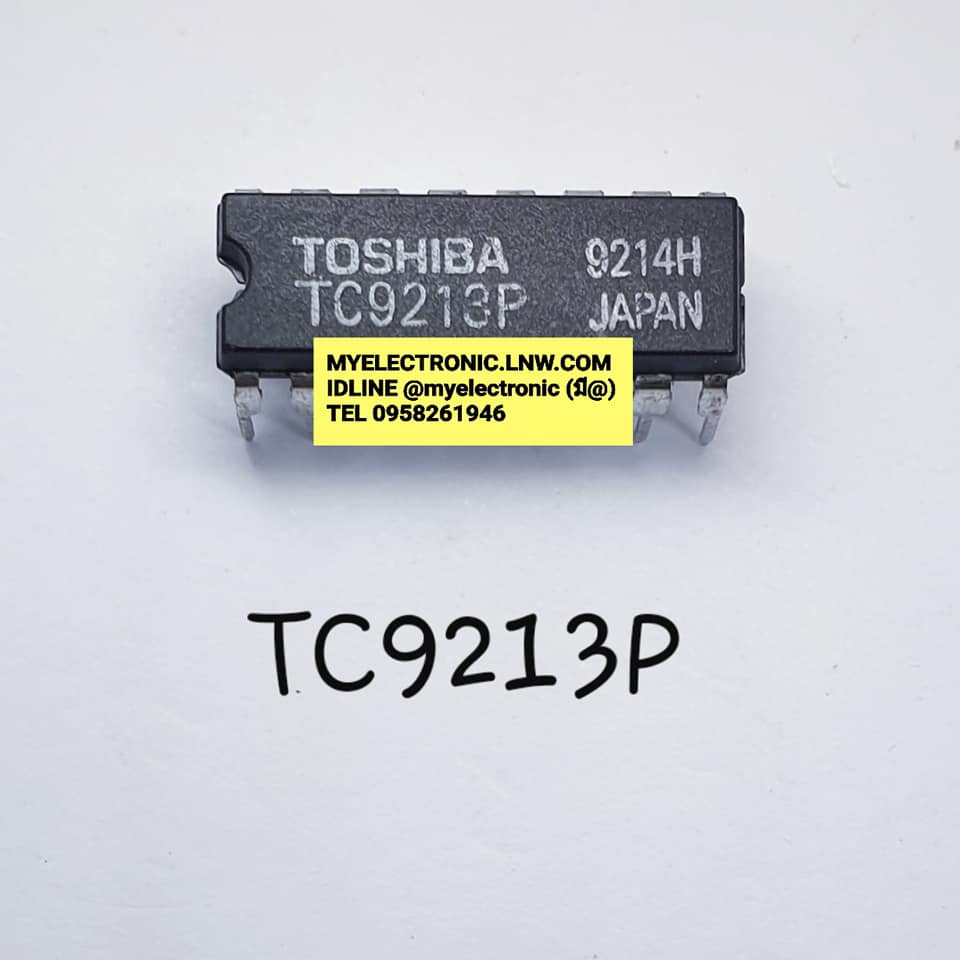 TC9213Pยี่ห้อTOSHIBAตัวถังDIP16ขาราคาตัวละ