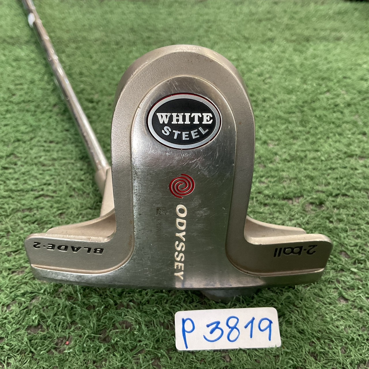 PUTTER ODYSSEY : WHITE STEEL 2-Ball BLADE-2 ก้านเหล็ก