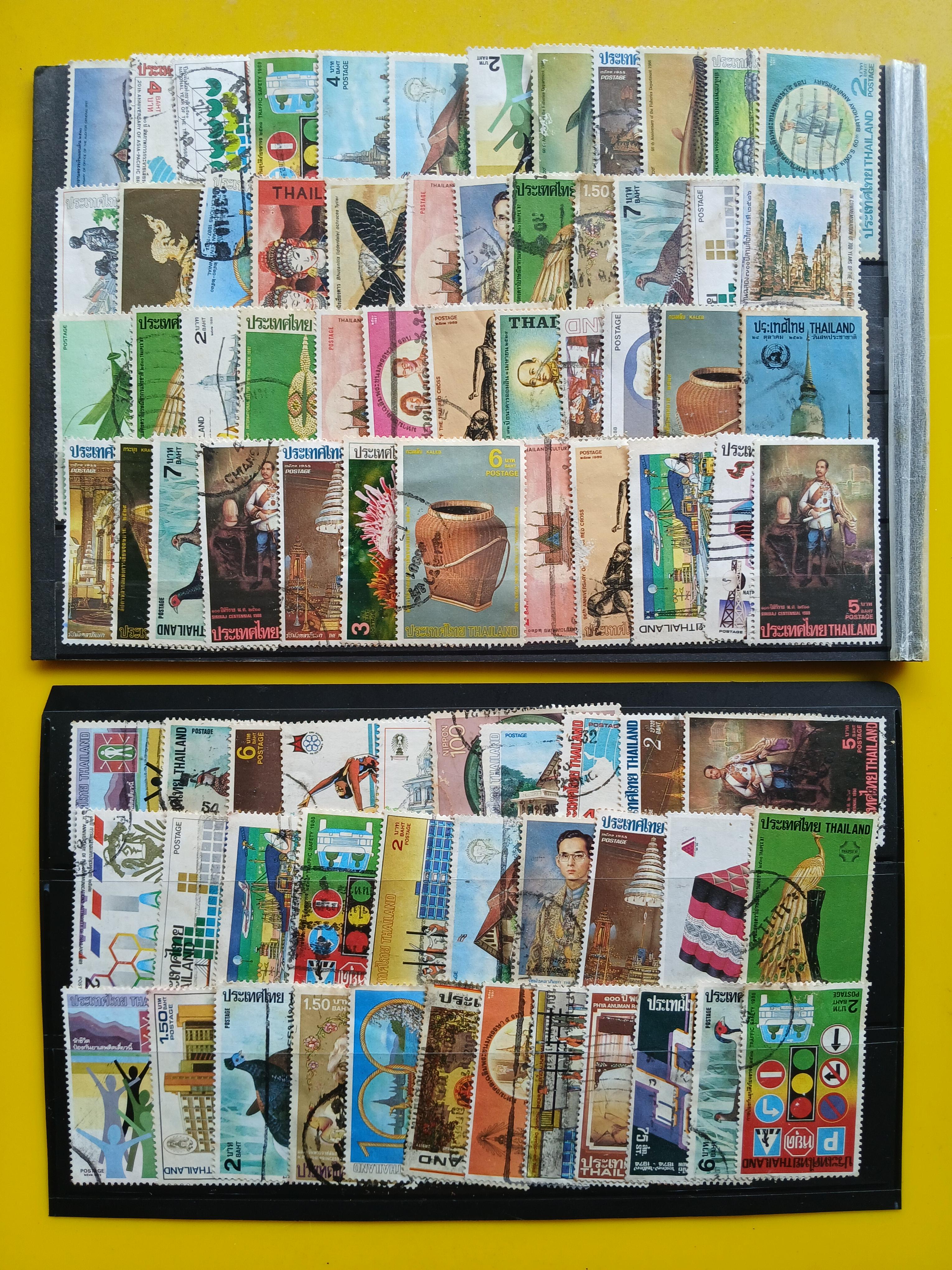 แสตมป์ไทยใช้แล้ว ส่งพร้อมเม้าท์ 200 ดวง