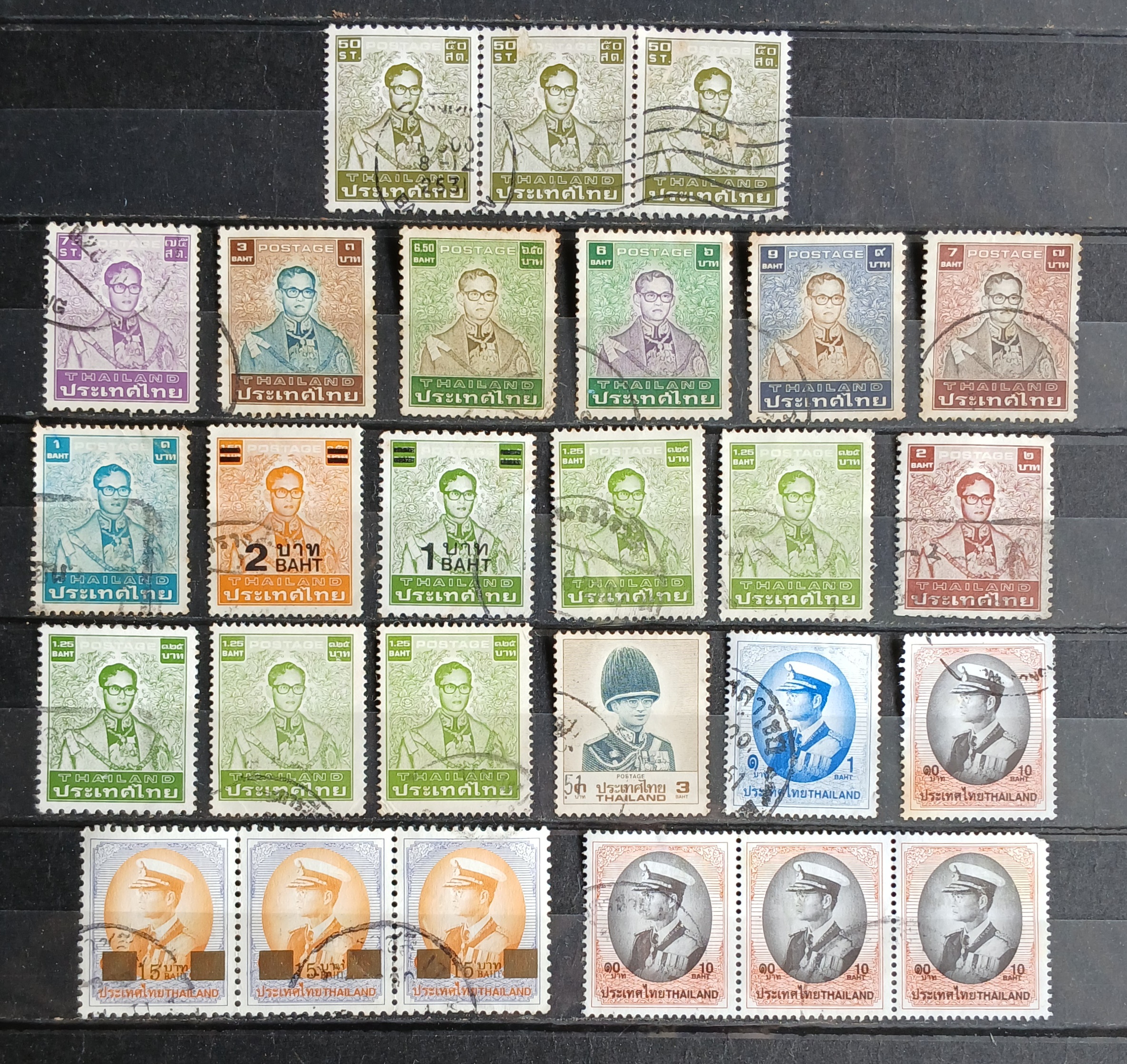 s3450-แสตมป์ไทยใช้แล้ว จำนวน 209 ดวงครับ (แถม..ชำรุดอีก 35 ดวง) ...+ซองจดหมายส่งจริง ติดแสตมป์ไทย 1ซอง ...+ซองจดหมายส่งจริง ต่างประเทศมาไทย 1 ซอง