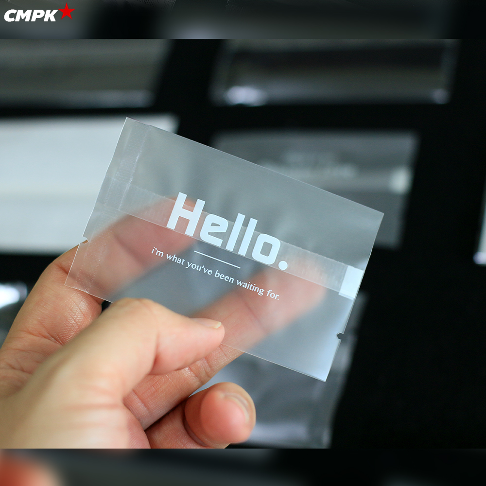 ถุงซีล ถุงคุกกี้ ขนม สบู่ มีหลายแบบให้เลือก รับสกรีน LOGO ถุงขนม (แพค 100 ใบ)