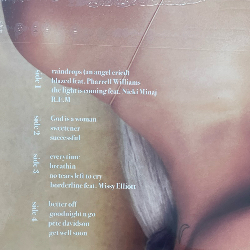 แผ่นเสียง Ariana Grande - Sweetener , 2 x Vinyl, LP, Album, Canada มือหนึ่ง ซีล*สันบนปริ