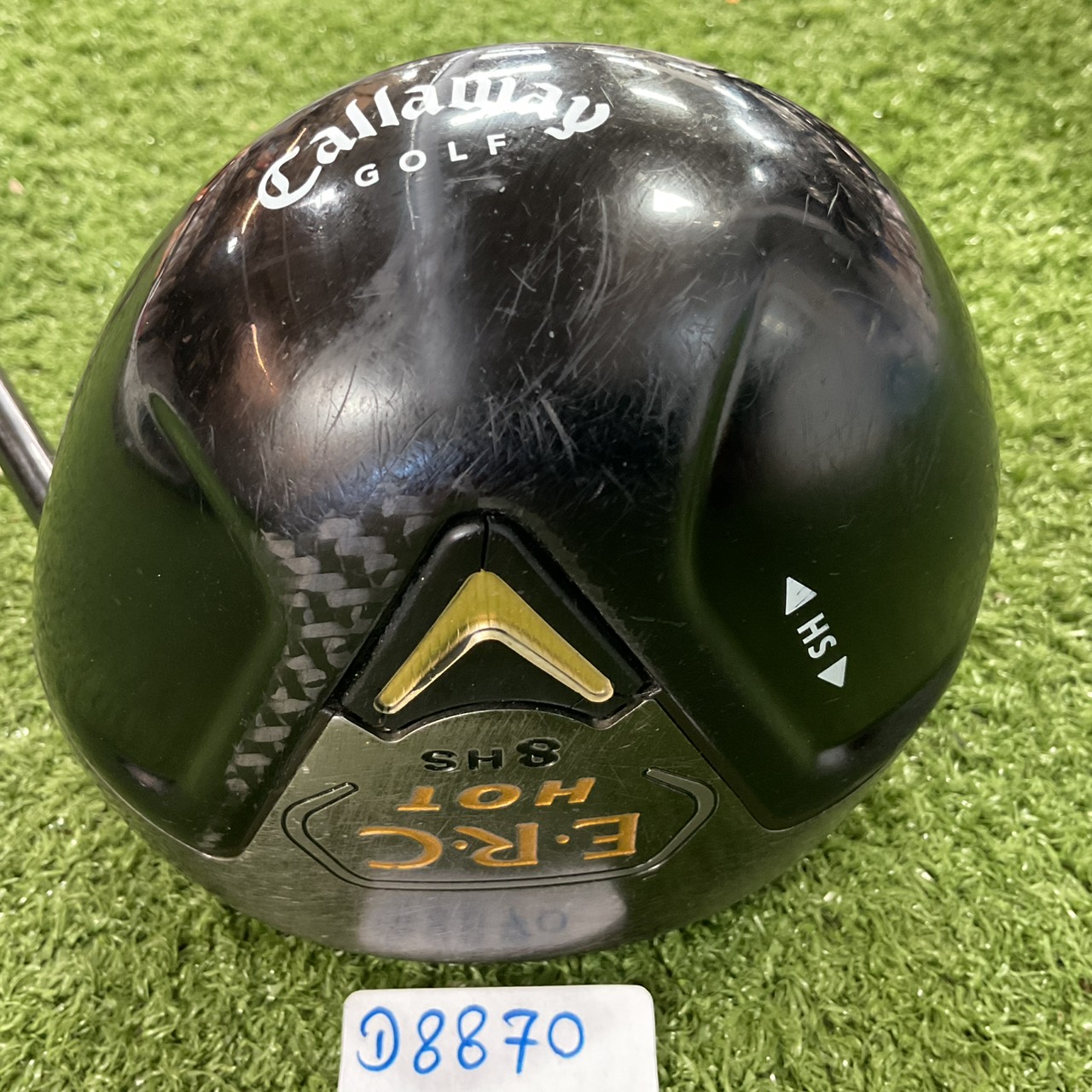 DRIVER CallawayGOLF : E.R.C HOT 8HS/ Maniya-OP Flex-R ก้านกราไฟร์