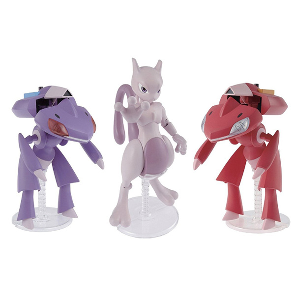 Pokepla set : Genesect + Red Genesect + Mewtwo Set (31+31+32)