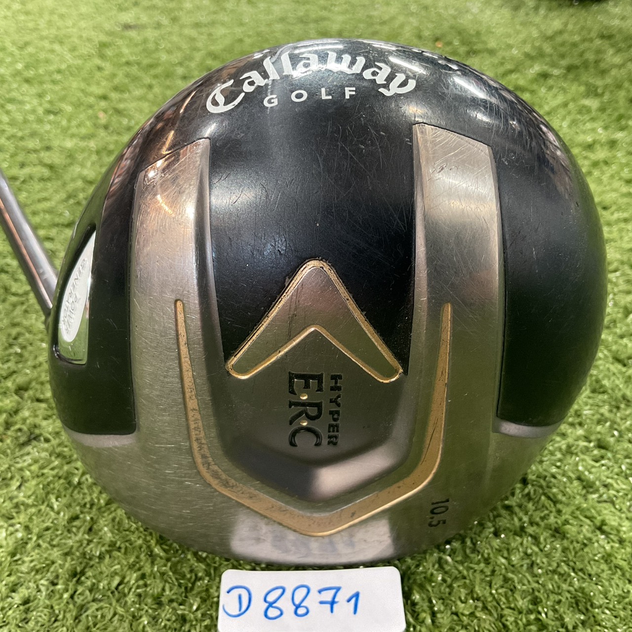 DRIVER 10.5° CallawayGOLF : HYPER E.R.C / 50w Flex-R ก้านกราไฟร์