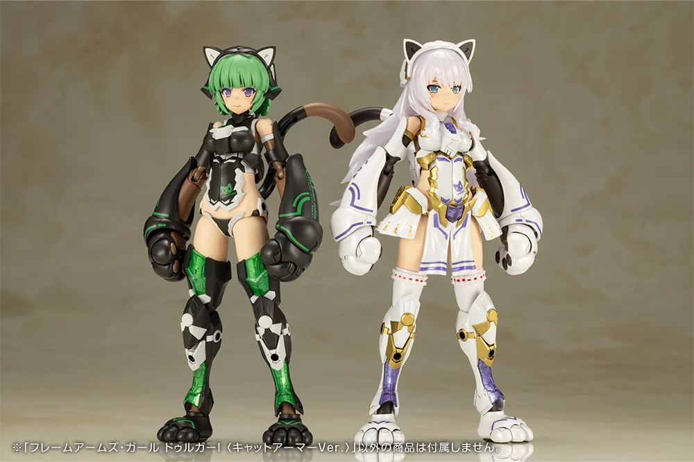 4934054068241 KOTOBUKIYA FRAME ARMS GIRL DURGA I CAT ARMOR Ver.