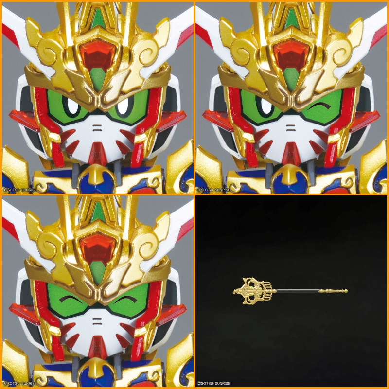 1065698 BANDAI SPIRITS SDW HEROES REVIVAL OF THE HEROES! WUKONG IMPULSE GUNDAM (CHILDHOOD Ver.) & SANZANG STRIKE FREEDOM GUNDAM SET