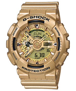 Casio G-Shock Limited Model Crazy Gold series รุ่น GA-110GD-9A