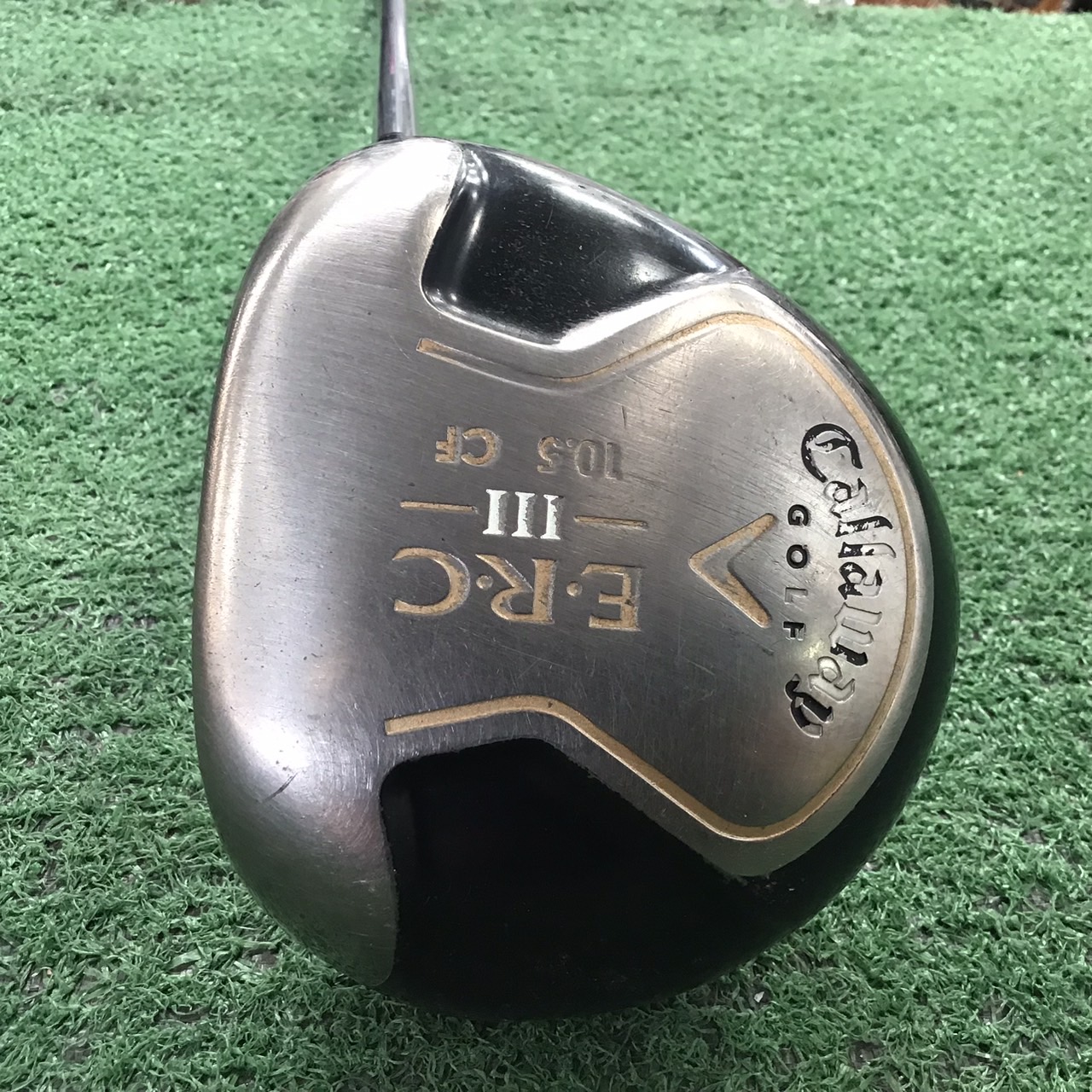 DRIVER 10.5 องศา CallawayGOLF : E.R.C-III- CF / WD-1000 FLEX-R ก้านกราไฟร์