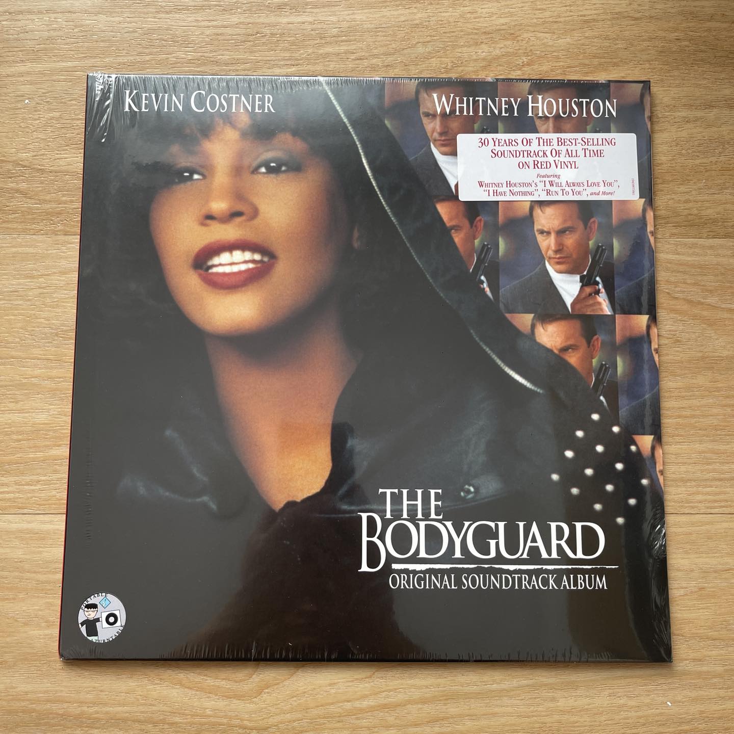แผ่นเสียง whitney houston Bodyguard (Original Soundtrack Album) Red vinyl แผ่นเสียงมือหนึ่ง ซีล