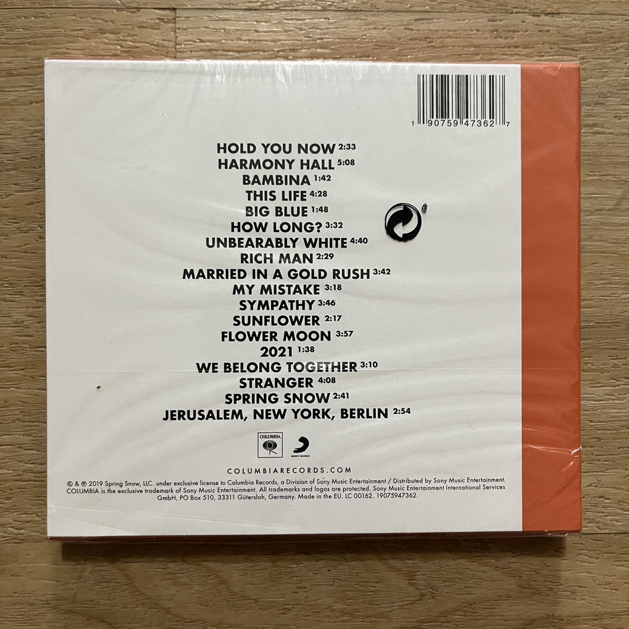 CD ซีดีเพลง Vampire Weekend – Father Of The Bride(แผ่นแท้,มือหนึ่ง,ซีล)