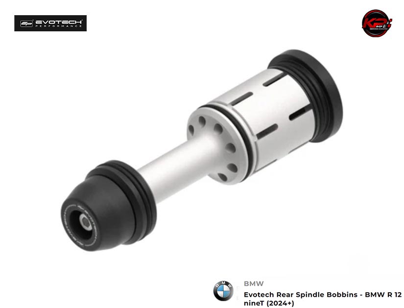 กันล้มหลัง Evotech Rear Spindle Bobbins - BMW R 12 nineT (2024+)