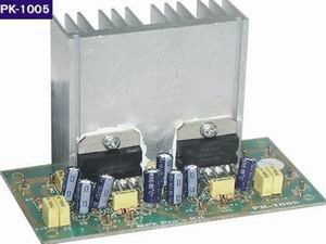 PK-1005บริดจ์แอมป์สเตอริโอ15+15วัตต์ ชุดลงปริ้นท์PK1005