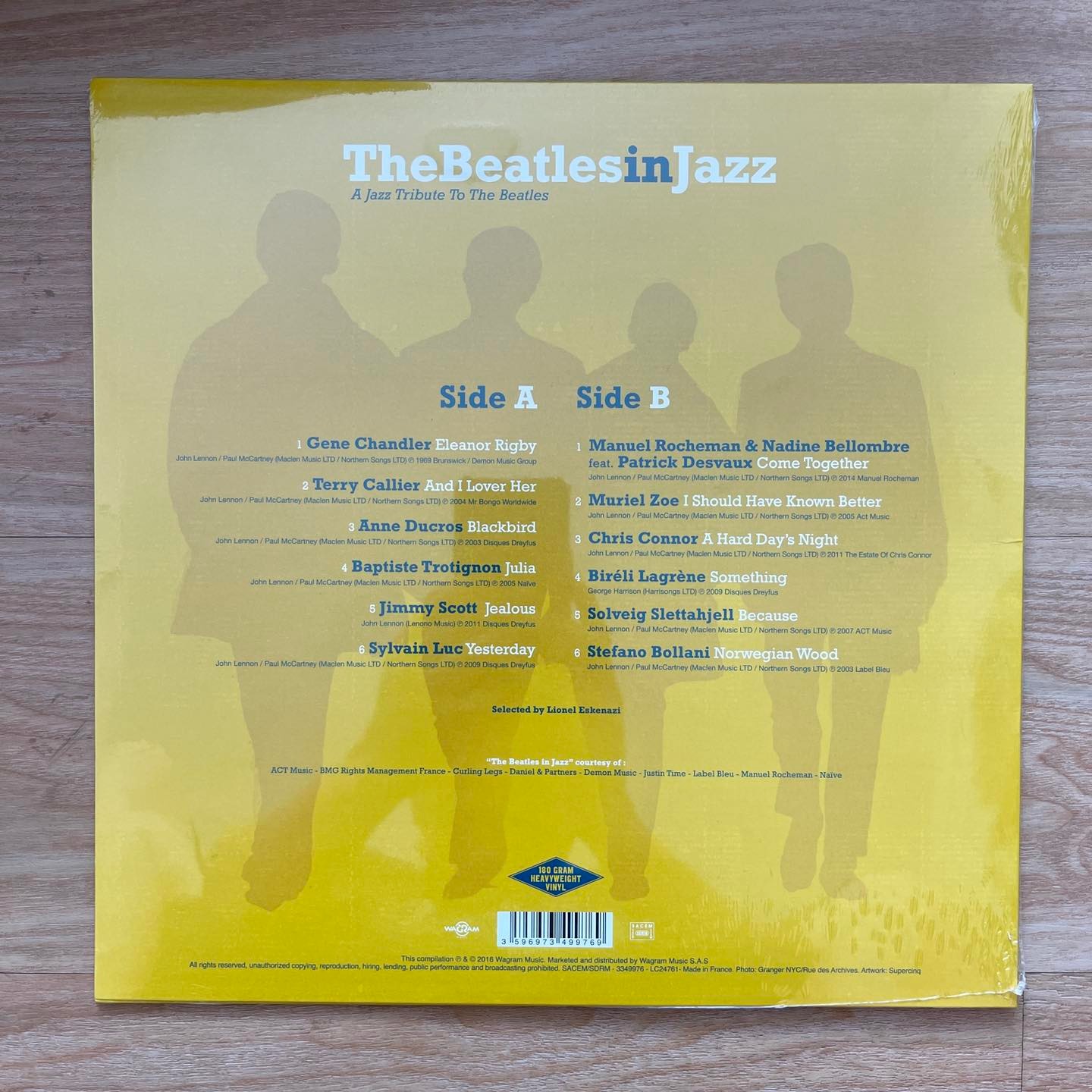 แผ่นเสียง Various– The Beatles In Jazz - A Jazz Tribute To The Beatles แผ่นเสียง มือหนึ่ง ซีล