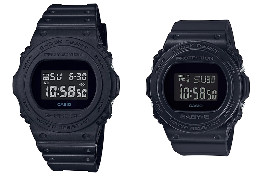 นาฬิกาคู่รัก DW-5750E-1B & BGD-570-1