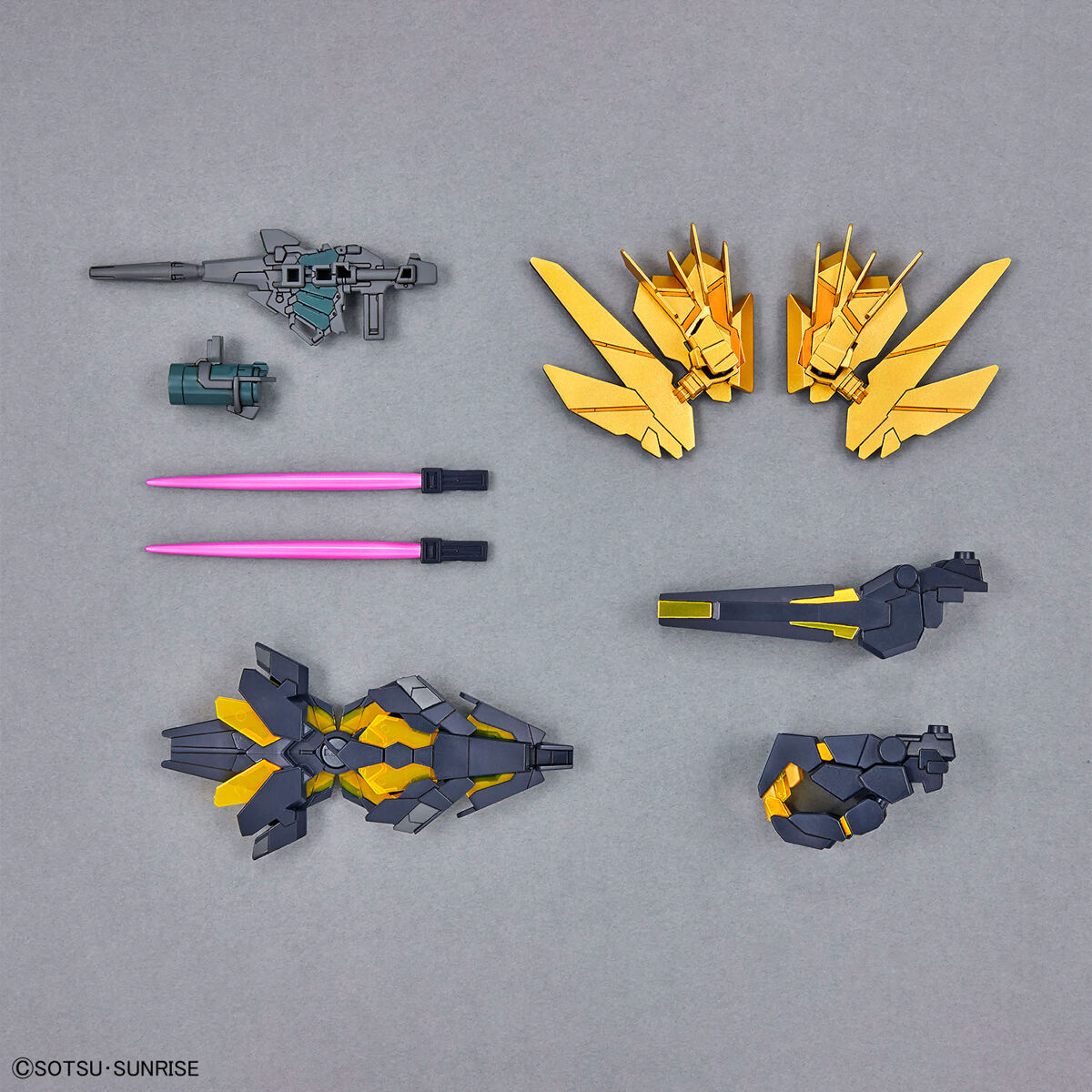 1062159 BANDAI SPIRITS SD GUNDAM CROSS SILHOUETTE UNICORN GUNDAM 02 BANSHEE (DESTROY MODE)&BANSHEE NORN PARTS SET