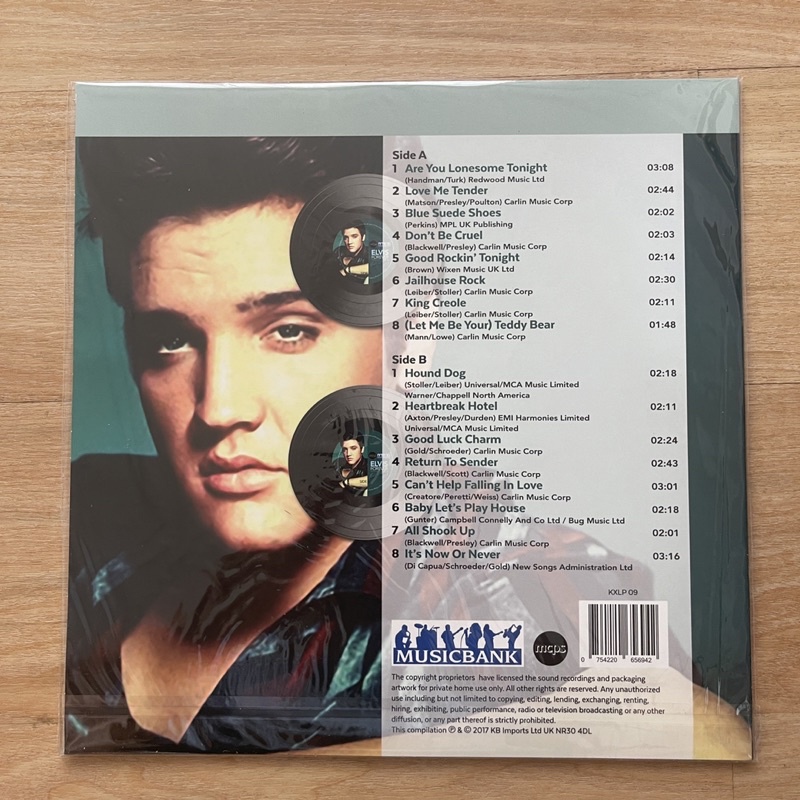 แผ่นเสียง Elvis Presley – Elvis Forever (Compilation Of His Greatest Hits) แผ่นมือหนึ่ง