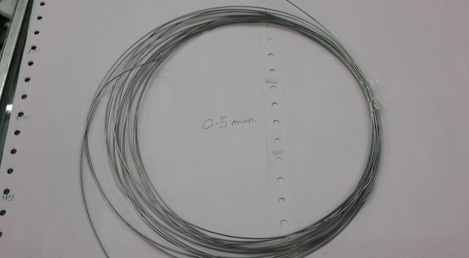 ขาย ลวดความร้อน 0.5มม. ลวดนิโครม 0.5MM แบบกลม ขายเป็นเมตร ลวดนำความร้อน ลวดความร้อน0.5มม. ลวดนิโครม 0.5มม. ลวดนำความร้อน0.5มม ลวดนำความร้อน0.5MM. ราคา เมตรล่ะ . . . . หน่วย บาท