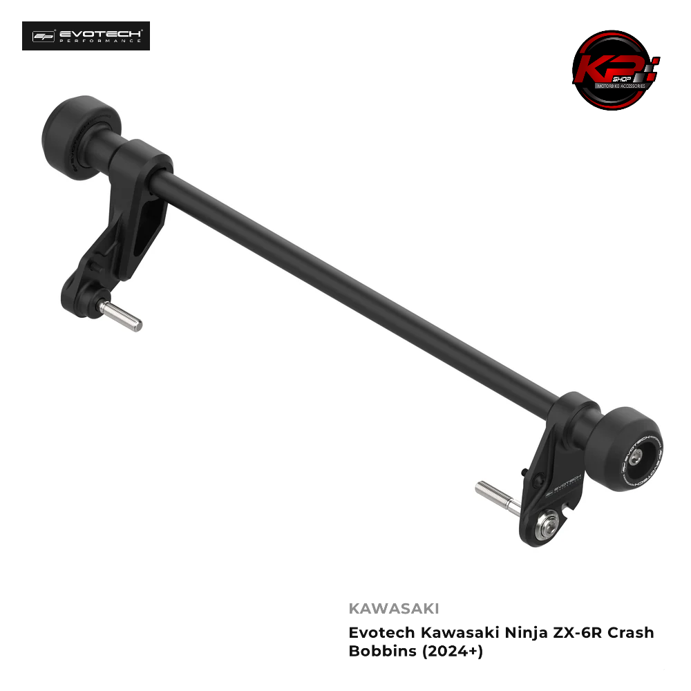 กันล้มกลาง Evotech Kawasaki Ninja ZX-6R Crash Bobbins (2024+)