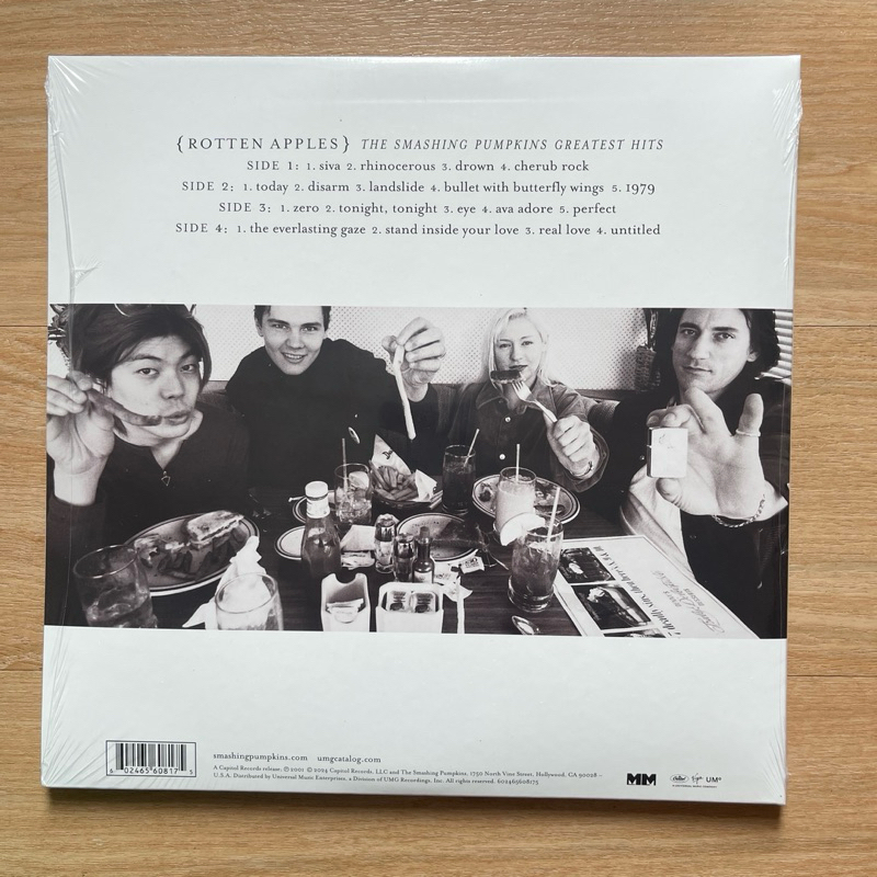 แผ่นเสียง The Smashing Pumpkins - Rotten Apples: Greatest Hits 2 x Vinyl, LP, Compilation,US มือหนึ่ง ซีล