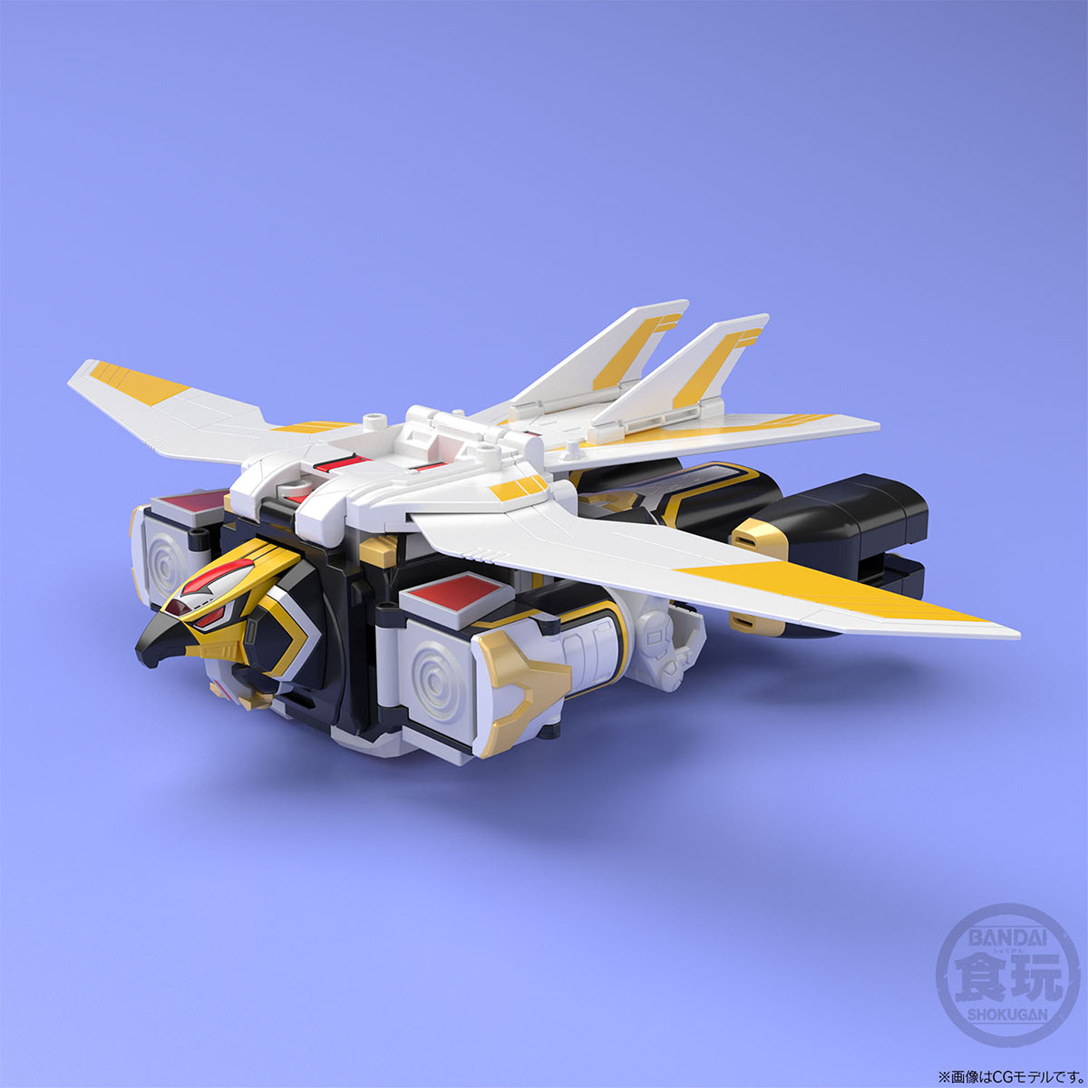 BANDAI SUPER MINIPLA TENKUU GATTAI JET ICARUS SET & SUPER DREADNOUGHT JET GARUDA