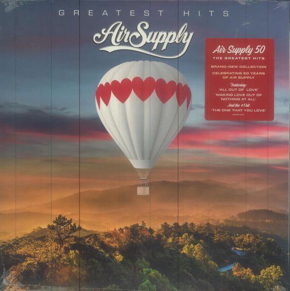 แผ่นเสียง Air Supply – Greatest Hits Vinyl, LP, Compilation,Black EU มือหนึ่ง ซีล